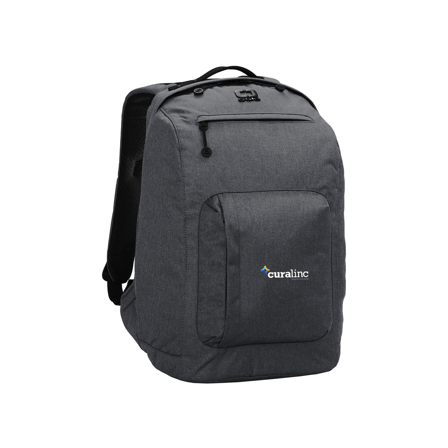 OGIO® Downtown Backpack (Unisex) - Tarmac Heather