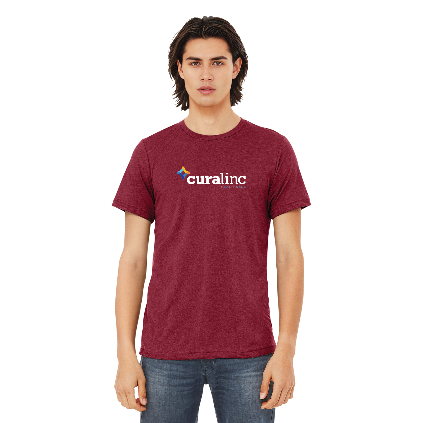 Bella Canvas Triblend Tee (Unisex) - Cardinal Triblend