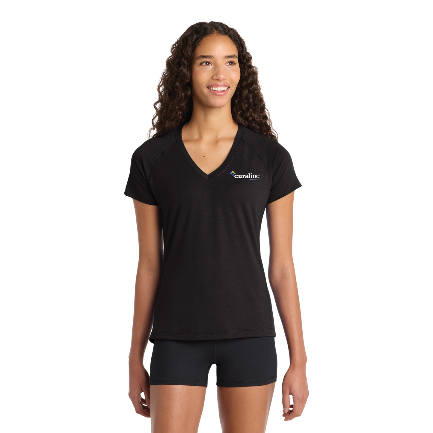 Ladies Dri-Fit V-Neck Tee