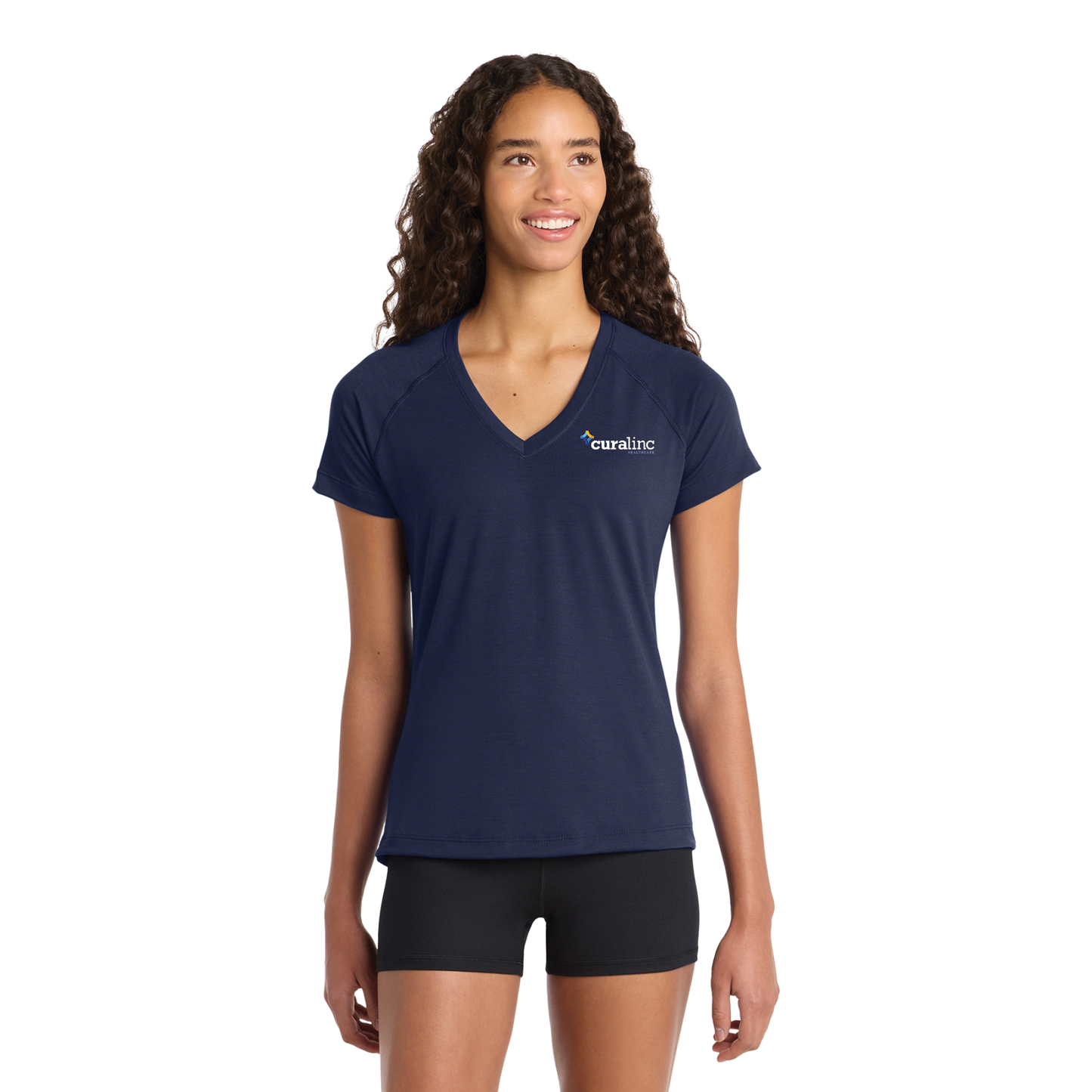 Ladies Dri-Fit V-Neck Tee