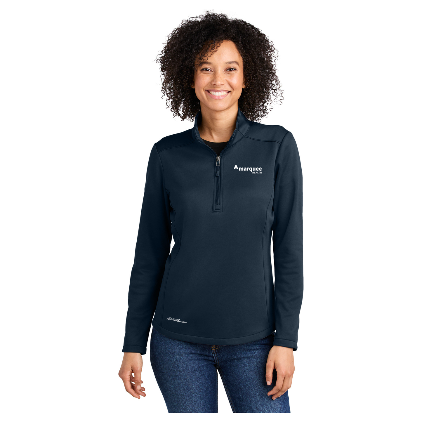 Eddie Bauer® Women’s Smooth Mid Layer Fleece 1/2-Zip - EB2370