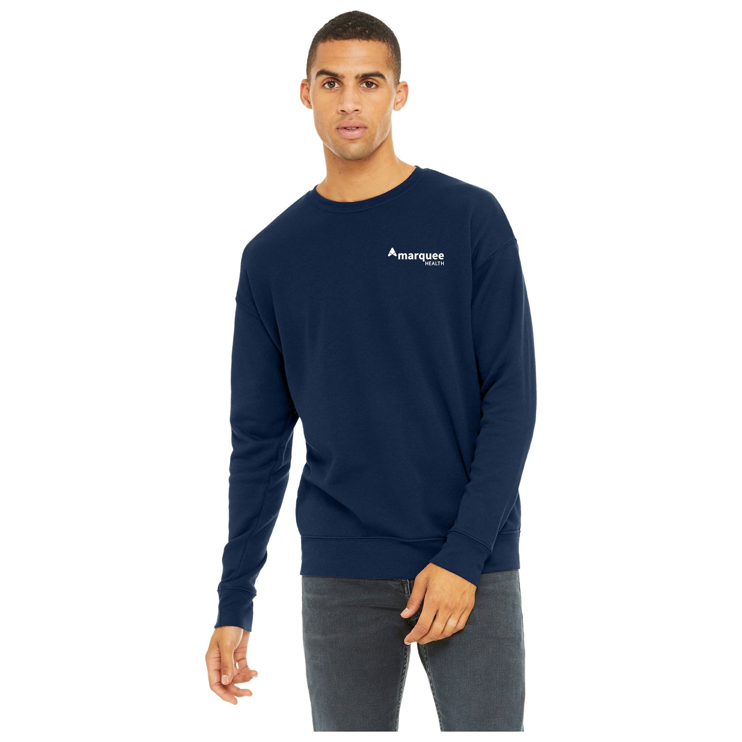 Bella Canvas Sponge Dropshoulder Crewneck Sweatshirt (unisex)BC3945